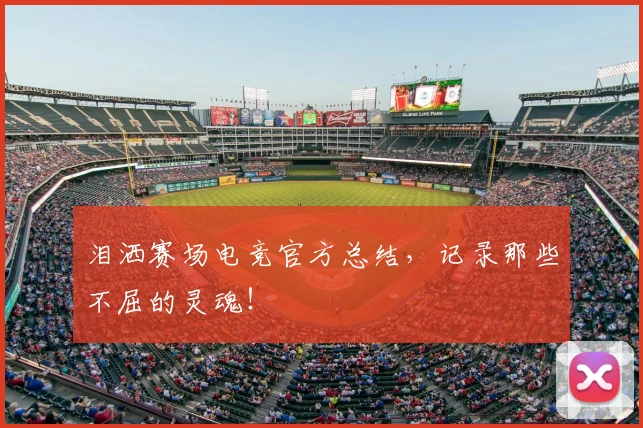 泪洒赛场电竞官方总结，记录那些不屈的灵魂！